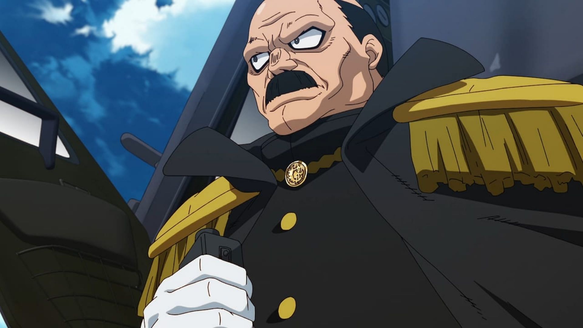 Gustav Honda, as seen in the anime (Image via David Production)